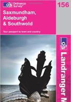 Saxmundham, Aldeburgh and Southwold (Landranger Maps)