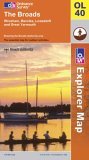 The Broads (Explorer Maps)