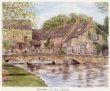 Portrait of Britain, Bourton-on-the-Water, Gloucestershire, Framed